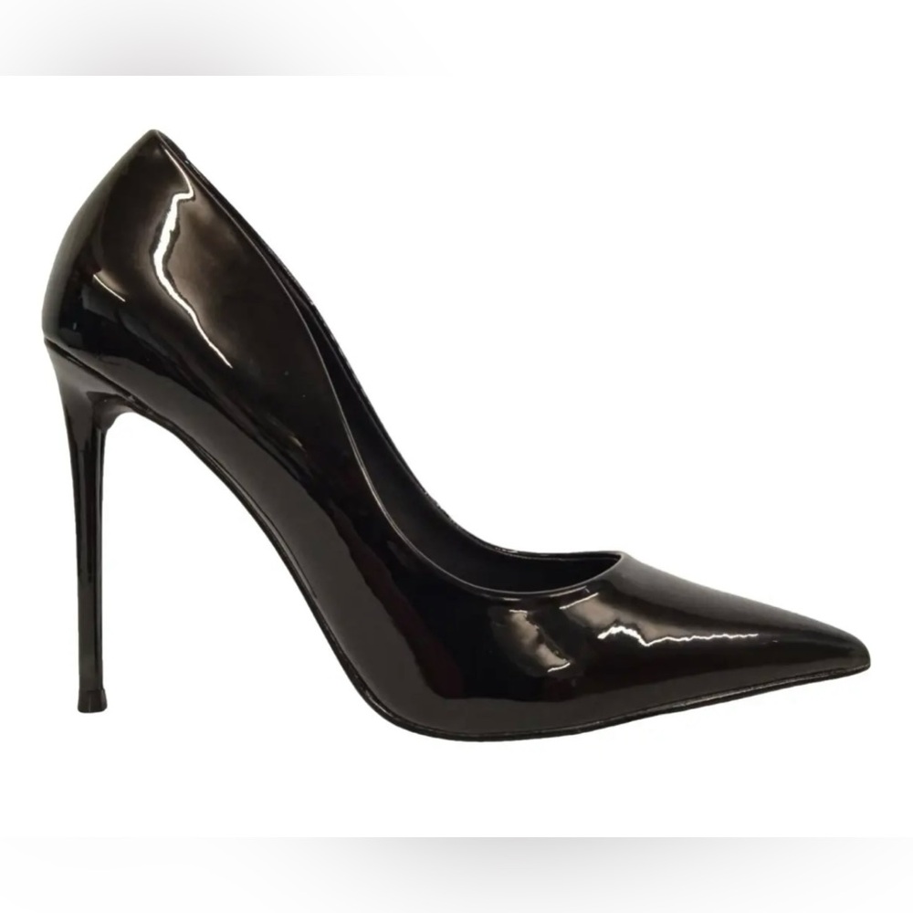 STEVE MADDEN Black Patent Heels/Pumps